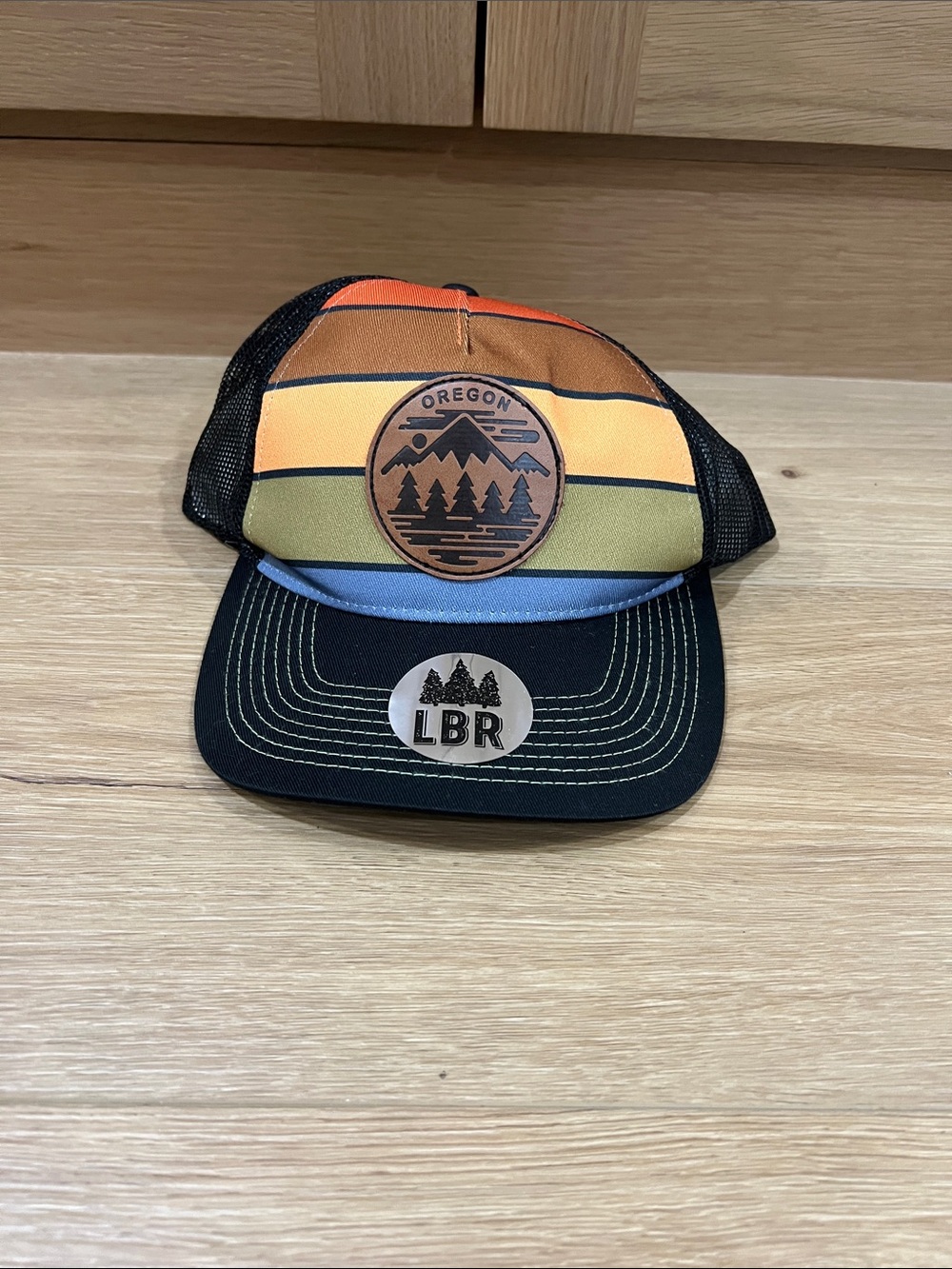 Multicolor Oregon baseball hat NWT